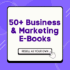 50+ Business & Marketing eBooks Mega Bundle